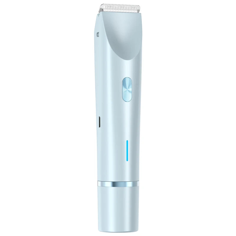 Electric Razors for Women 2In1 Bikini Trimmer Facial Mustache Shavers for Ladies Body Underarms Legs Portable Painless Epilator